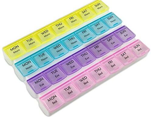 Medication Organiser boxes